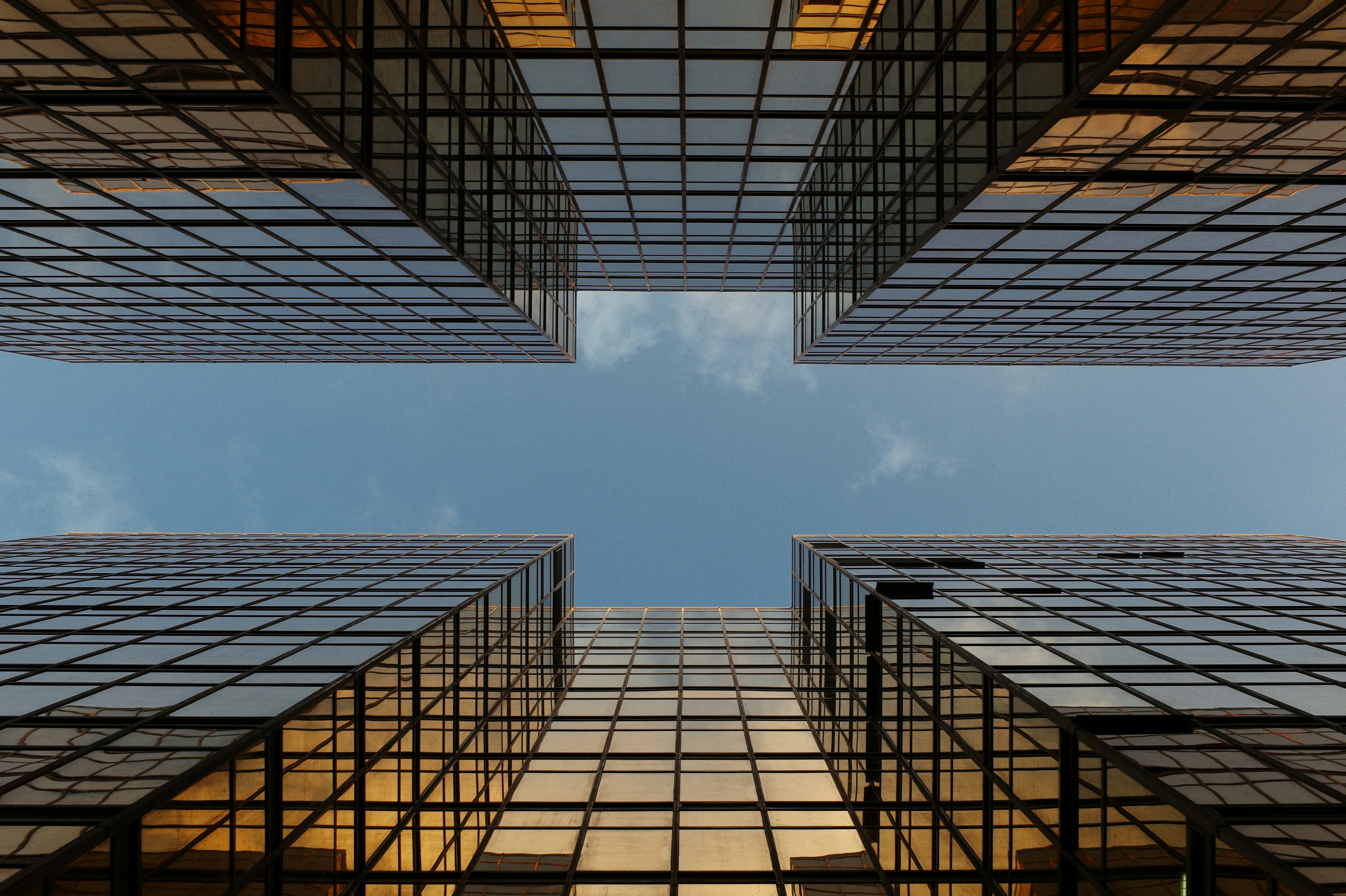 Architectural upward view