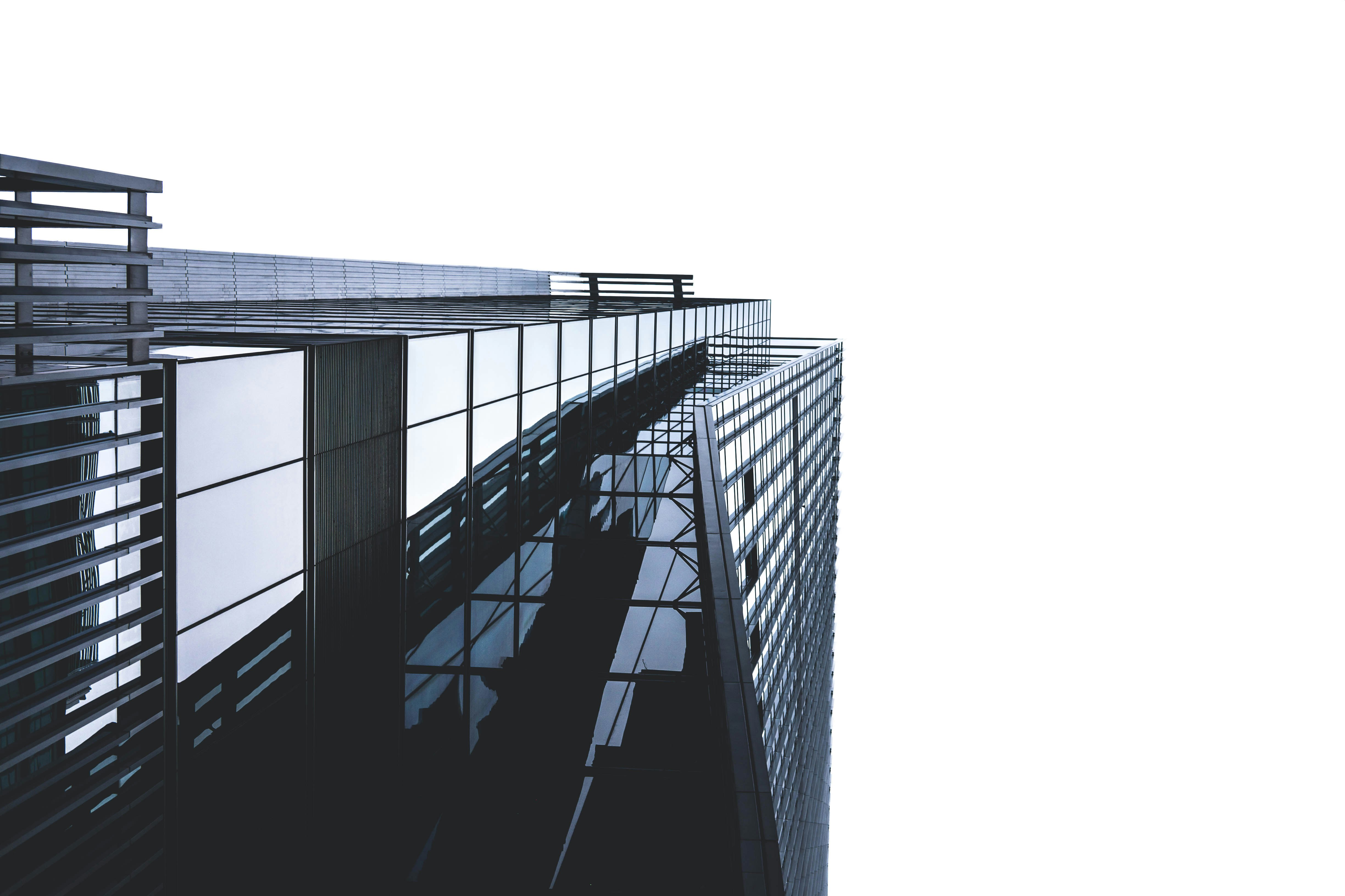 Glass facade detail